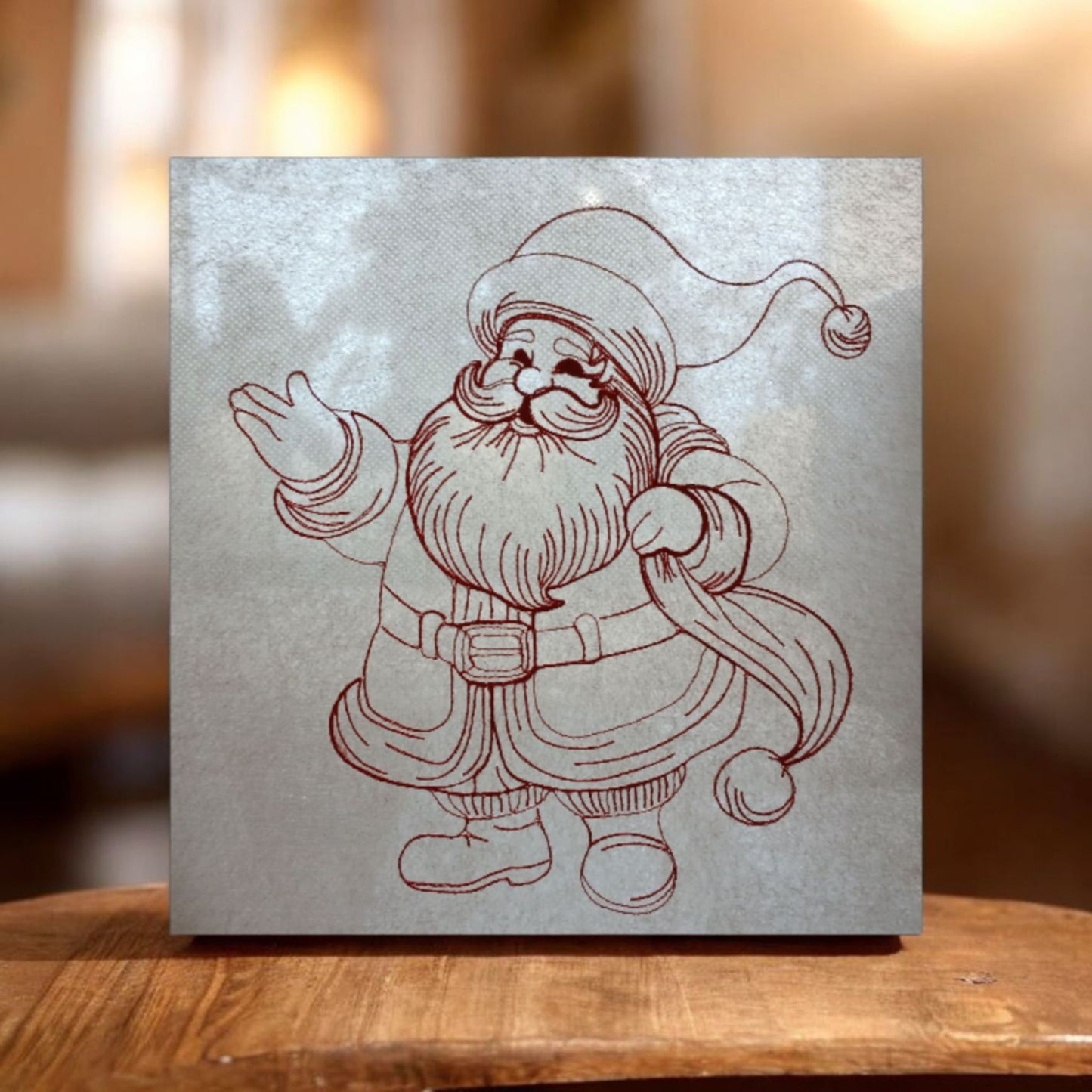 Weihnachtsmann Niceline in 6 Größen ab 10x10 Klötzchendatei