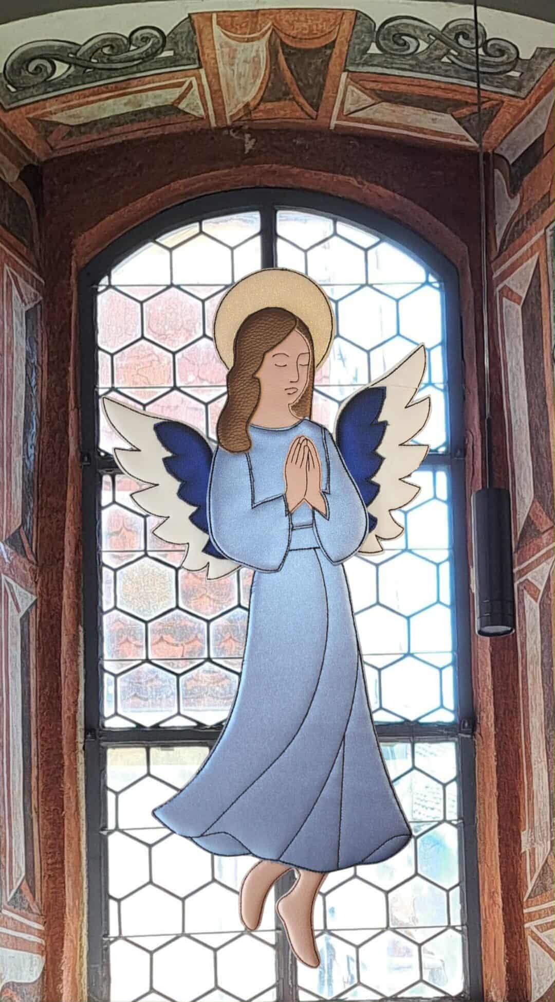 Engel Applikation ITH Angel in 5 Größen