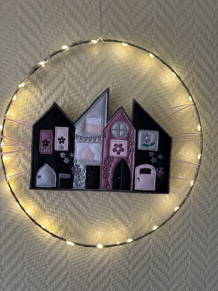 Hausreihe Vier Jahreszeiten Sommer Applikation ab 13x18