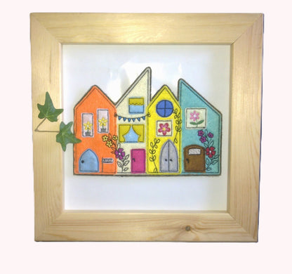 Hausreihe Vier Jahreszeiten Sommer Applikation ab 13x18