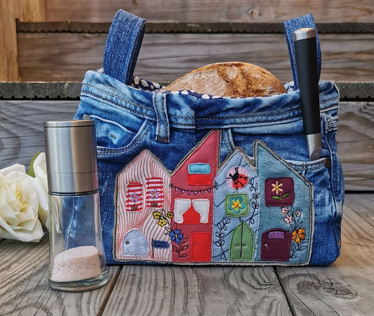 Hausreihe Vier Jahreszeiten Sommer Applikation ab 13x18
